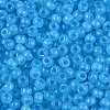 6/0 Transparent Inside Colours Glass Seed Beads SEED-N008-08F-3