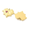 Real 18K Gold Plated PVD Vacuum Plating 304 Stainless Steel Pendants STAS-L278-028G-01-2