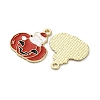 Halloween Alloy Enamel Pendants STAS-I354-01G-B02-2