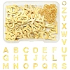 104Pcs 26 Styles Letter A~Z 304 Stainless Steel Alphabet Letter Charms STAS-FS0001-66-1