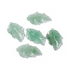 Natural Green Aventurine Pendants G-I336-01-37-3