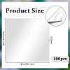 Square Tinfoil Paper Sheets for Craft Engraving DIY-WH0671-302A-01-2