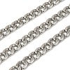 316 Surgical Stainless Steel Curb Chains CHS-H114-08B-P-1