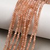 Natural Sunstone Beads Strands GG-CBAA9B4-A04-02-1