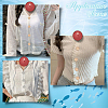 40Pcs 2 Colors 1-Hole Alloy Shank Buttons BUTT-CY0001-28B-5