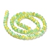 Natural Selenite Dyed Beads Strands G-P493-02K-3