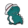 Dinosaur with Hat Enamel Pins JEWB-D310-08EB-03-1