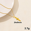 Vintage Stainless Steel Sword Pendant Necklaces for Women QX2053-6-1