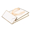 Rectangle Paper Bags with Ribbon Handles CARB-L011-01D-01-3