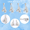 Unicraftale 8Pcs 304 Stainless Steel Pendants STAS-UN0045-35P-5