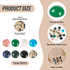 20Pcs Natural & Synthetic Mixed Gemstone Cabochons G-TA0002-76B-4