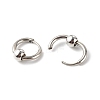 304 Stainless Steel Huggie Hoop Earrings EJEW-JE04555-01-4