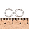 Brass Twister Clasp KK-Z146-04P-01-3