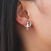 304 Stainless Steel Stud Earrings for Women EJEW-F320-03P-3