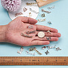 72pcs 6 Sets 6 Style Alloy Pendants FIND-CD0001-10-4