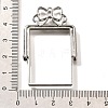 Alloy Open Back Bezel Pendants PALLOY-I223-10P-3