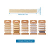 5 Sets 5 Styles Polyester Printed Satin Ribbon & Grosgrain Ribbons Sets OCOR-TA0001-40-7