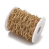 304 Stainless Steel Oval Link Chains CHS-C018-01B-G-3