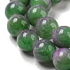 Dyed Natural Jade Beads Strands G-F764-02F-4