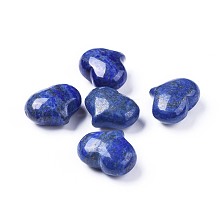 Natural Lapis Lazuli Heart Palm Stone G-F659-A09