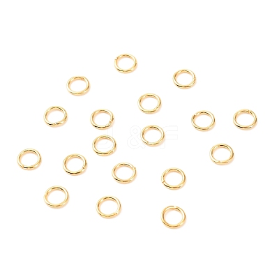 Brass Open Jump Rings KK-F824-108B-G-1