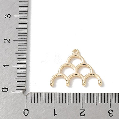 Brass Pendants KK-U052-17G-1