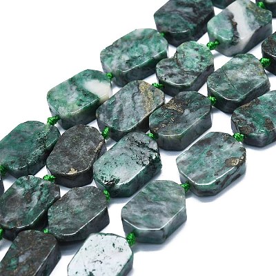 Natural Dioptase Beads Strands G-K245-J09-01-1