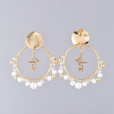 Stud Earrings EJEW-JE03867-02-1