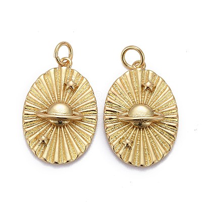 Brass Pendants KK-Z009-27-1