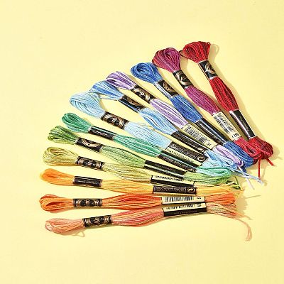 6-Ply Polyester Embroidery Floss OCOR-FZ0001-01A-1