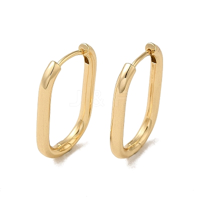 Brass Hoop Earring EJEW-L271-12KCG-02-1