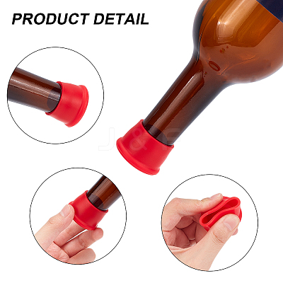Silicone Bottle Stoppers FIND-WH0059-38-1