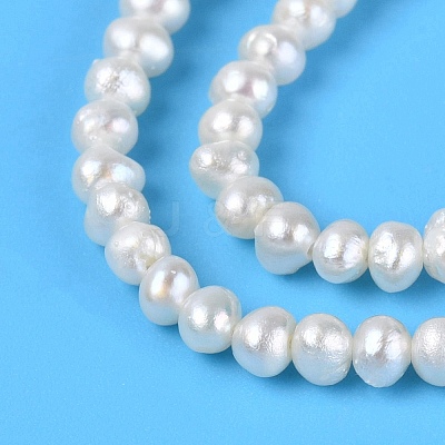 Natural Baroque Keshi Pearl Cultured Freshwater Pearl Beads Strands PEAR-N013-02J-1
