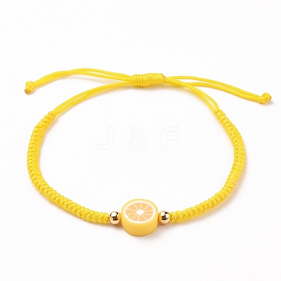 Nylon Thread Cord Braided Bead Bracelets BJEW-JB05666-1