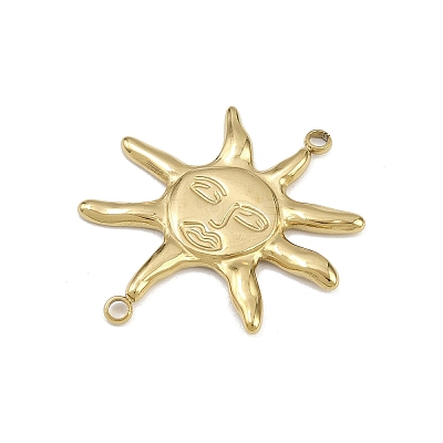 304 Stainless Steel Connector Charms STAS-B108-10G-1