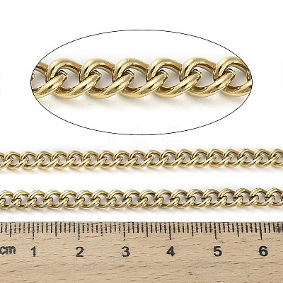 316L Surgical Stainless Steel Curb Chains CHS-H115-02D-G-1