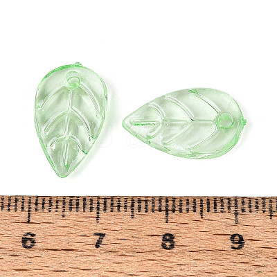 Imitation Jade Acrylic Pendants OACR-T030-27D-1