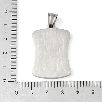 304 Stainless Steel Pendants LS-STAS-O008-01D-1
