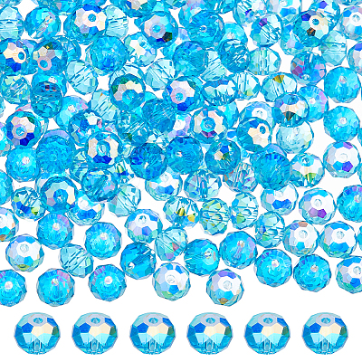 336Pcs Electroplate Glass Beads EGLA-WH0007-01D-1