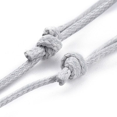 Adjustable Korean Waxed Polyester Cord Necklace Making AJEW-JB00510-03-1