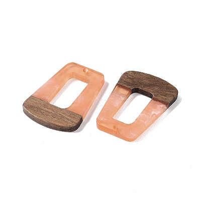 Resin & Wood Pendants LS-WOOD-F015-11B-1