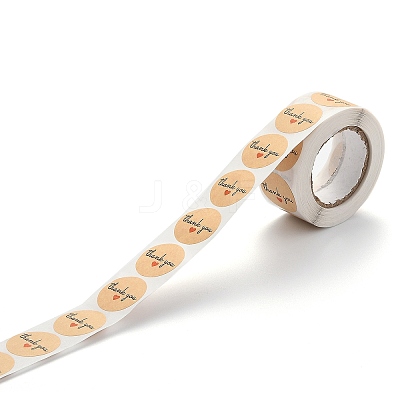1 Inch Thank You Stickers DIY-WH0156-87D-1