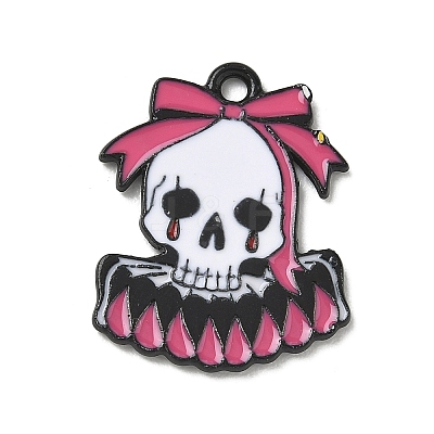 Halloween Alloy Enamel Pendants AL-CBA492B-02F-EB-1