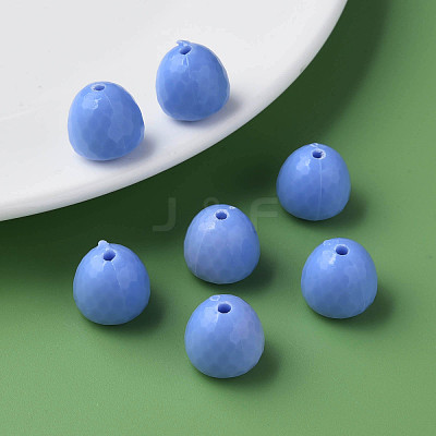 Opaque Acrylic Beads MACR-S373-10A-A02-1