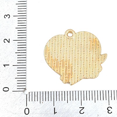 Mother's Day Alloy Enamel Pendants FIND-E054-04B-1