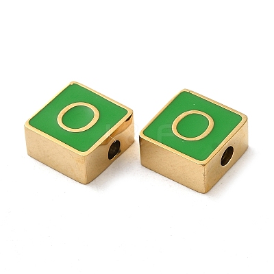 304 Stainless Steel Enamel Beads STAS-L022-293G-O-1