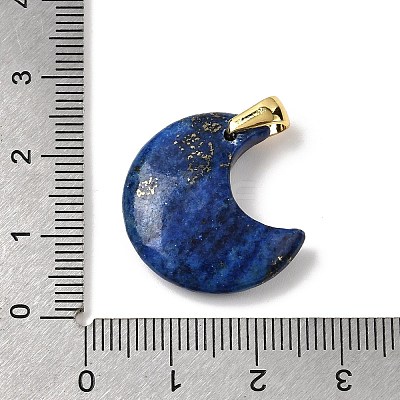 Dyed Natural Lapis Lazuli Pendants G-A297-02G-07-1
