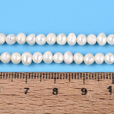 Natural Cultured Freshwater Pearl Beads Strands PEAR-N013-03E-01-1