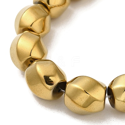 Electroplated Non-Magnetic Synthetic Hematite Beads Strands G-P518-05B-1