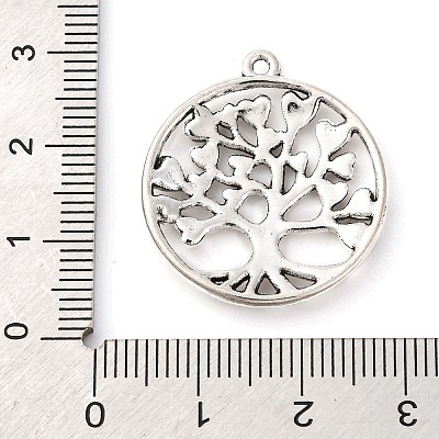 Tibetan Style Alloy Pendants FIND-A053-05B-AS-1